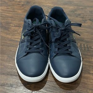 Lacoste Men’s Navy & White Sneakers Size 7